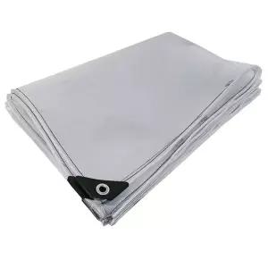 3x4m pvc 투명 천막 방수포 캔버스 방품 x 25 갑바 비닐 25m