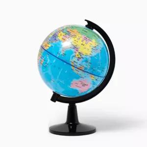 초등 사회교과연계 학습용 한글 미니 지구본 세계지도 오피스 유아교구 장식소품