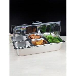 저온 보관 6칸 냉장고 소형 스틸 업소용 신선유지 반찬냉장고 디스플레이 바닥 쇼케이스