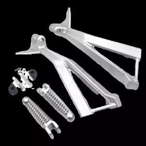 스톡부품 폴딩 시그 어댑터 스톡 얇은 리어 전용 등받이 오토바이 바이크