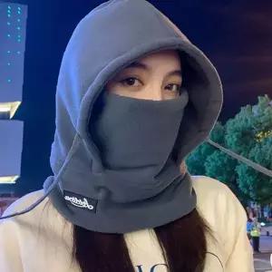 넥워머 일체형 후드 방한모자 남녀공용 겨울 보온 마스크 기능성 아웃도어 스포츠