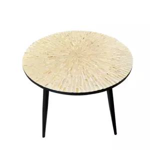 원형 자개상 자개 찻상 나전칠기 호족반 테이블 다과상