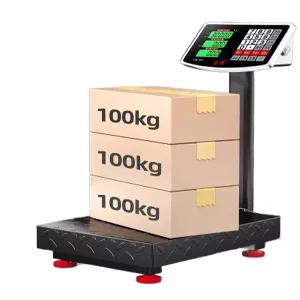 대형 저울 전자 측정 고정밀 스탠딩 업소용 공장 타입 무게 디지털