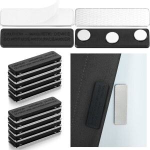 릴렉스위크 48쌍 야외 커튼 웨이트, 강풍용 방수 자석, 파티오, 모기, 카바나, 가제보, 깃발, 실내(블랙)