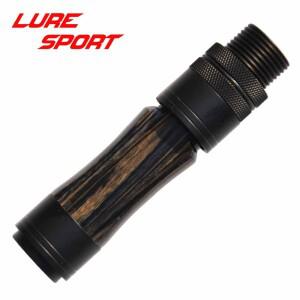 LureSport 블랙 우드 알루미늄 부품 릴 시트 스피닝 캐스팅 시트로드 빌딩 DIY 액세서리