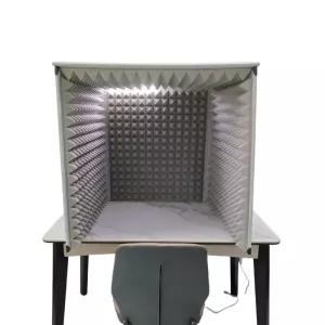 방음부스 녹음스튜디오 가정용 그레이 소음감소 흡음재