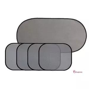 용자동차차량 햇빛가리개 블라인드 메쉬 5p세트 승용차 차광막 차광망 차량용ssu702