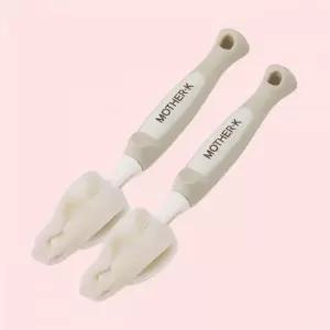 마더케이 젖꼭지 세척 브러쉬 2p 세트 크림 1세트 4552607