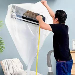 벽걸이 가대 물청소 셀프청소 방수커버 에어컨 DIY abc007