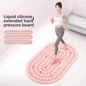 발 요가 마사지 지압 보드 매트 피로 방지 워크 스톤 경혈 입자 휴대용 도구 걷기용