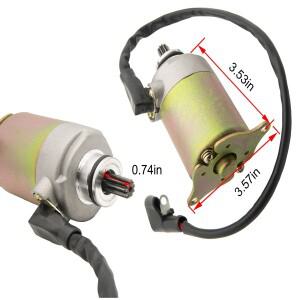 9teeth GY6 스타터 전동 4행정 엔진 150cc 200cc 4륜 스쿠터 모페드 ATV 고카트 호환