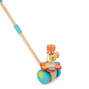 끄는장난감 끌차 걸음마연습 밀대 나비 걸음마보조기