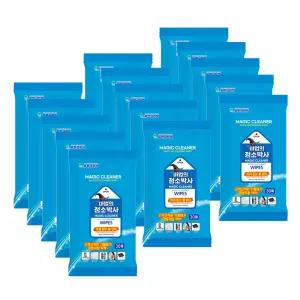 마법의청소박사 마법의 청소박사 30매 15팩 마루바닥 청소용 청소포 물티슈