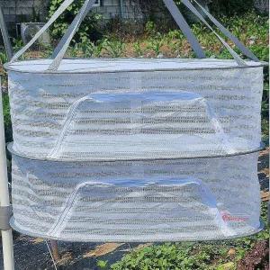 자연건조건조망방충 해충방지망 방충망 메쉬 야외 1단 접이식 채소 빨래 수납망 다용도 통풍망yza199