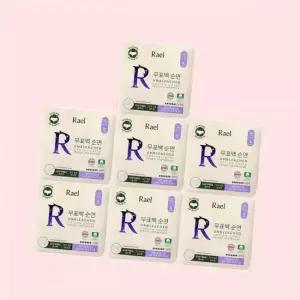 라엘 NEW 팬티 속옷 언더웨어형 무표백 순면커버 입는 오버나이트(6개입) 7팩 순면 입는오버나이트 4605044