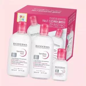 바이오더마 센시비오 H2O 클렌징 워터 세트 3종 1세트 4549588