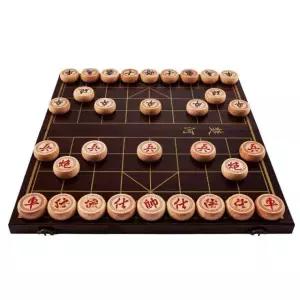 프리미엄 장기판 장기알 고급 취미 노인정 세트 원목 선물 접이식 40자작나무 단면 상자