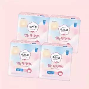 좋은느낌 입는 데이팬티 속옷 언더웨어 8매 2팩+2팩(총 32매) 입는생리대 4605130