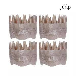 에디쁘 두피해독을 위한 화산괄사 (4EA) / 동안관리 벤토나이트 특허왕관괄사 지압 머리빗