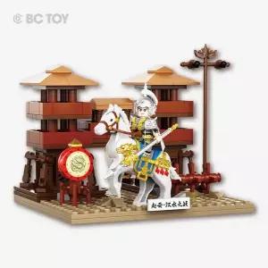 데쿨 영웅삼국지 한수전투 조운 커스텀 미니 액션 피규어