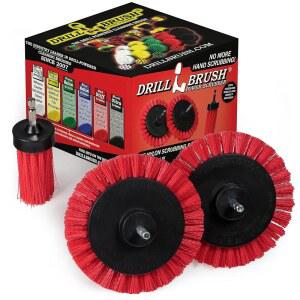 DRILLBRUSH 틈새 틈을 위한 드릴 시멘트 빗살 청소를 벽돌 단단한 브러시 클리닝