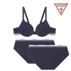 매장정품 GUESS 게스 [선물포장] 퓨징테크 브라1팬티2 속옷세트 GEWBR833PT833CH 1372150