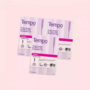 템포 오리지널 순면 탐폰 슈퍼 20p X 3팩 + 이너밸런스 10p 20매 4605025