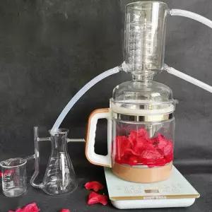 증류기 이슬 추출기 증류수 아로마 작은 원액 제조기 양조 꽃