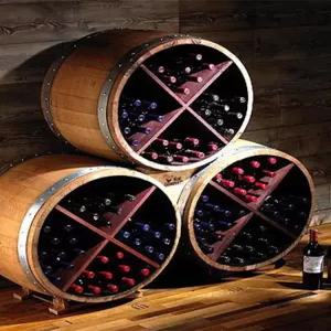 원목 와인랙 매장용 디스플레이 와인 진열장 업소용 원형