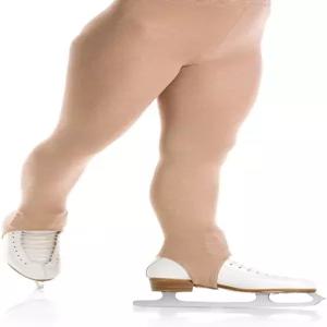 몬도르 3374 스털럽 내추럴 피겨 스케이팅 타이츠 - 선탠 M