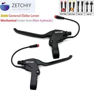 줌전원 차단 브레이크 레버 접이식 전동 스쿠터 교체용 핸들 (전기 자전거용) eBIke SM 2핀 알루미늄 합금