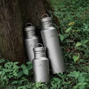 하이킹 보틀 티타늄 수통 등산 야외 휴대용 물병 자전거 스포츠 텀블러
