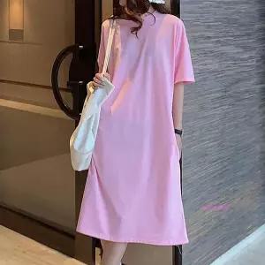 루즈핏원피스 면임산부 봄여름 포켓박스vwx549