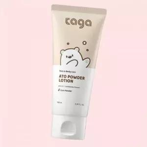 타가 파우더로션 기저귀 크림 100ml 베이비 파우더 땀띠 엉덩이 비건 아기 로션 4601056