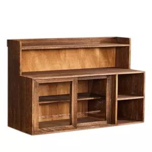 다기 장식장 찻잔 진열장 쇼케이스 컵 보관함 우드 수납