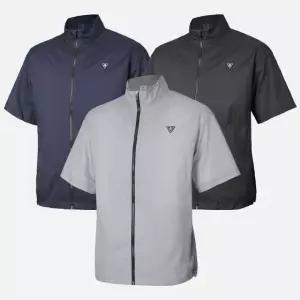 투엘라 남성 윈드모션 반팔 골프 아웃도어 등산 경량 바람막이 자켓(M7SJ02)