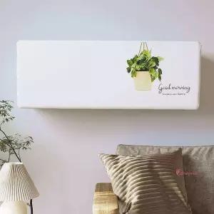 먼지 디자인 벽걸이형 예쁜 깔끔한에어컨용품 커버 차단 북유럽 스타일 이물질유입 보호 스탠드 가리개rst6