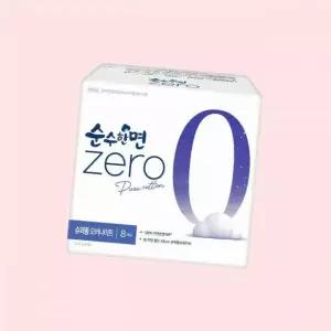 순수한면 (43cm) 제로 순면생리대 슈퍼롱오버나이트 8P X 4 자연순면커버 4605173