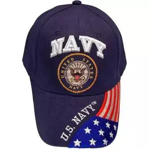 11765241 남자 캡모자 운동 헬스 볼캡 야구모자 미국 해군 3D 자수 베이스볼 캡 모자 국기 밀리터리 의류