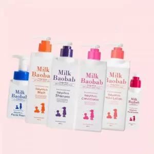 밀크바오밥 2개 베이비 키즈 어린이 헤어바디 베스트 모음 4600656