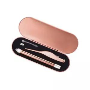 청새치 귀이개 아이 귀지 집게 귀 파기 핀셋 후비개 제거 귀이개, 로즈골드 세트