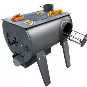 드럼통 화목난로 숯불 바베큐 장작 난방용 화로대 모델 야외