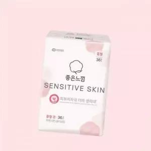 좋은느낌 센서티브스킨 생리대 중형 36매 X 1EA 36매 4605179