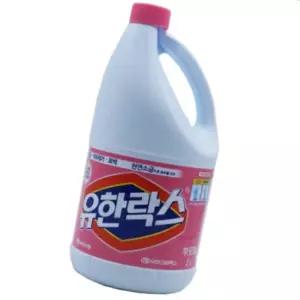 유한락스 후로랄 2L 화장실 표백 얼룩