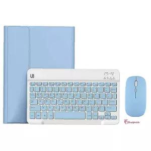 이패드케이스 키보드 4세대 마우스세트 프로11 블루 투스 펜슬수납 태블릿 파스텔nop366