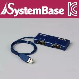 [셀러에이드]SystemBase(시스템베이스) 2포트 USB 시리얼통신 어댑터 RS422 컨버터