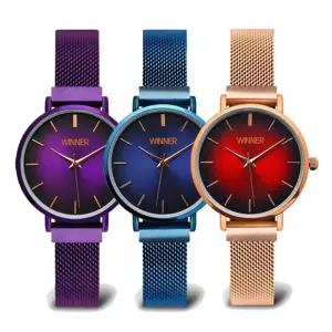 학생 커플 여자 여성 방수전자 메탈시계 가죽 GE-12003  [mWB9B31C]