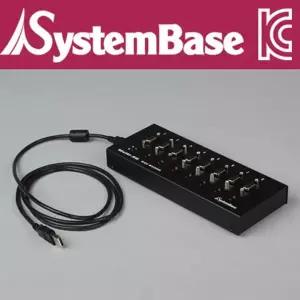 [셀러에이드]SystemBase(시스템베이스) 8포트 USB 시리얼통신 어댑터 RS232 컨버터