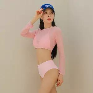 벤디스 아레나 커버업 비키니 세트 (3PCS) F282 - 형광오렌지 2306716 J