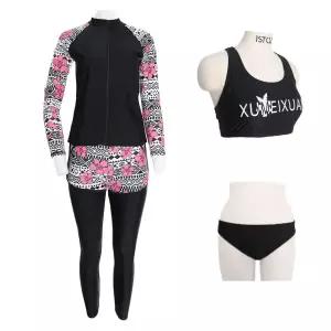 집업 래쉬가드 풀세트 5종 빅사이즈 2XL~5XL 수영복 비치웨어 2301861 퍼스트클로 J